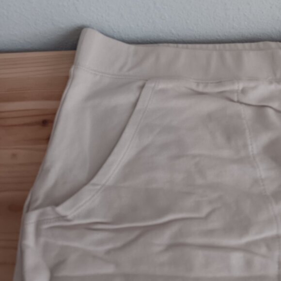 Belle Beach by Kim Gravel French Terry Seaside Skort , Sand Sz 4X a499676 - Picture 4 of 5